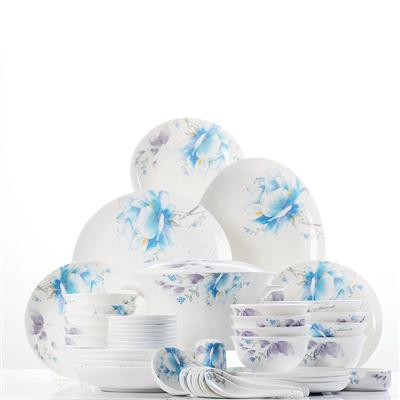 caobiribi在线观看48头聆听花开骨瓷礼品餐具套装